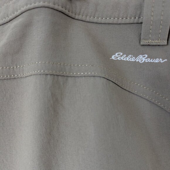 Eddie Bauer Guide Pro Womens Size 14 Slate Green Shorts - Picture 5 of 5